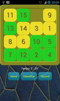 15 Puzzle Game (by Dalmax) Screen Shot 3