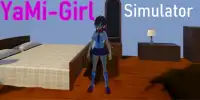 YamiGirl Run: High School Simulator 3D School Game Screen Shot 1