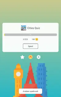 Steden van de wereld: Raad de stad — Quiz, spel Screen Shot 12