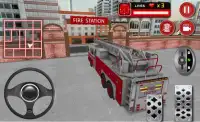 pompier camion sauver Screen Shot 3
