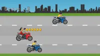 motorcycle racer Screen Shot 0