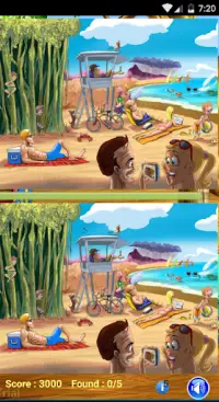 Find The 5 Differences Screen Shot 3
