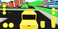 Crazy Cartoon Taxi Driver In Mad Town 2018 🚕 Screen Shot 3