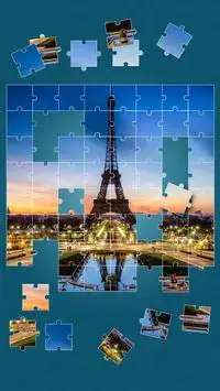 Eiffel Tower Jigsaw Puzzle Screen Shot 5