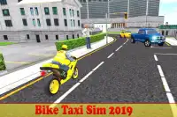 Bike Taxi Rider Sim 2019 Screen Shot 8
