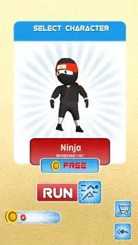 Fast Ninja Run Screen Shot 2
