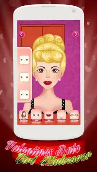 Valentine Makeover - Girl Game Screen Shot 5