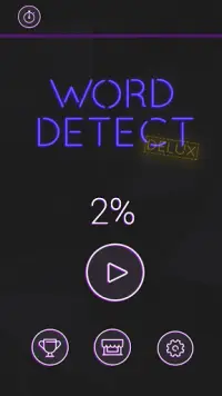 Word detect Delux 2020: word search game Screen Shot 0