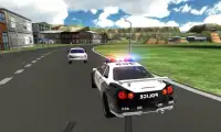 Police Car Driving City Screen Shot 0