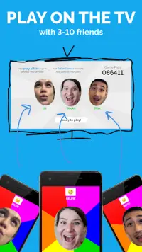 Selfie Games: Group TV Party Game (draw and guess) Screen Shot 0
