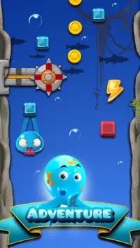 Octopus World: Underwater Challenges Game Screen Shot 1