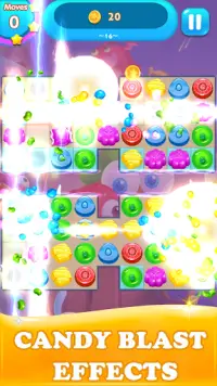 Candy Match 3 & Witch Sweet Screen Shot 6