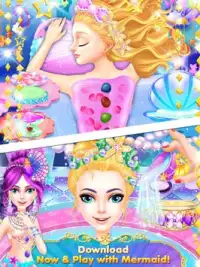 Little Mermaid Games - Secrets Dress up for Girls Screen Shot 6