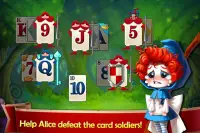 Solitaire in Wonderland - Golf Patience Card Game Screen Shot 4