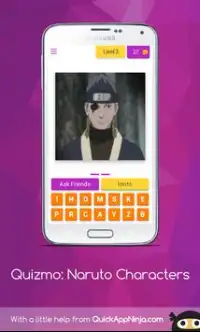 Quizmo: Naruto Characters Screen Shot 7