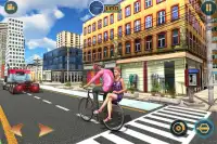 BMX Bicycle Public Transport Taxi Driver Simulator Screen Shot 3