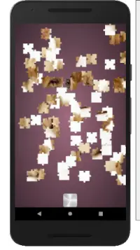 لعبة بازل وتركيب صور القطط الجميلة Puzzle  مجانية Screen Shot 0