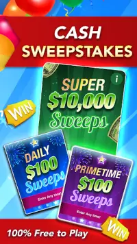 SpinToWin Slots & Sweepstakes Screen Shot 0