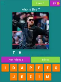 WWE Quiz game - Guess the wrestler Screen Shot 15