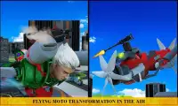 fliegend Superheld Moto verwandeln Screen Shot 2