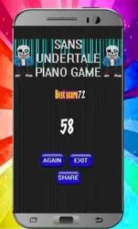 Sans Undertale Piano  Game Pro Screen Shot 3