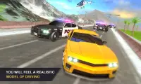 Police Car vs Gangster Car Chase- NY Cop Duty 2019 Screen Shot 4