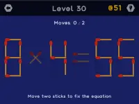 Math Sticks - Puzzle Game Screen Shot 7