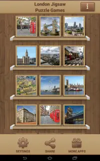 London Jigsaw Puzzle Games Screen Shot 8