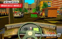 City Bus Driving Coach Games Screen Shot 0