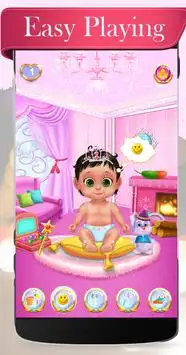 Baby Care: Royale Princess Screen Shot 0