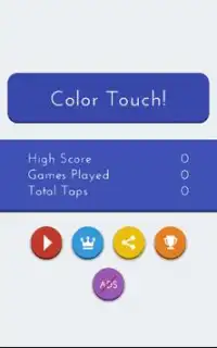 Trivia Color Touch! Screen Shot 0