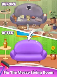 House cleaning game Screen Shot 3