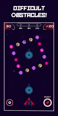 Tap - Space Shooter, Galaxy Shooting, Attack Game! Screen Shot 2