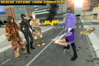 Super Cat Hero City Crime Battle Screen Shot 8