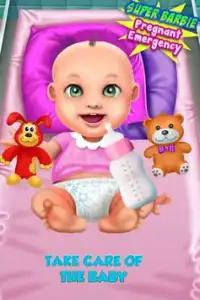 Princess Power Pregnant Mommy Newborn Baby Screen Shot 2