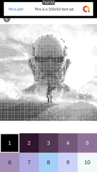 Titan Attack Pixel Art Screen Shot 4