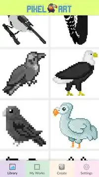 Bird Color By Number Screen Shot 4