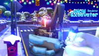 หิมะ รถขุด รถบรรทุก เกม 3d Screen Shot 6