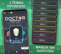 Doctor Trivia - Quiz de Medicina Geral Screen Shot 1
