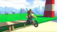 Moto Bike Racing Stunt Master: Free Kids Games Screen Shot 1