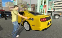 Gas Station Car City Simulator Screen Shot 0
