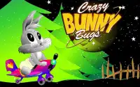 😄 Crazy bugs rabbit bunny run Screen Shot 0