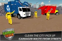 Garbage Trash Dump Truck Driving Screen Shot 1