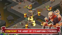 Steampunk Syndicate 2: لعبة الدفاع عن القلعة Screen Shot 0