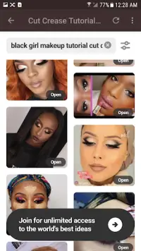 Black Beauty Makeup Tutorials. Screen Shot 4