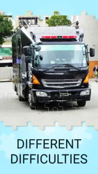 Jigsaw puzzles Hino 500 truck Screen Shot 5