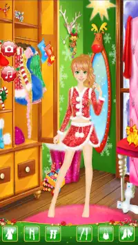 Christmas Salon Dress up Game For Girls Screen Shot 1