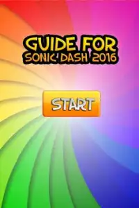 Guide for Sonic Dash 2016 Screen Shot 1