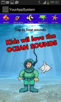 Ocean Juegos para Niños Gratis Screen Shot 2