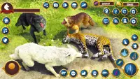 Virtual Wild Wolf Family Sim Screen Shot 3